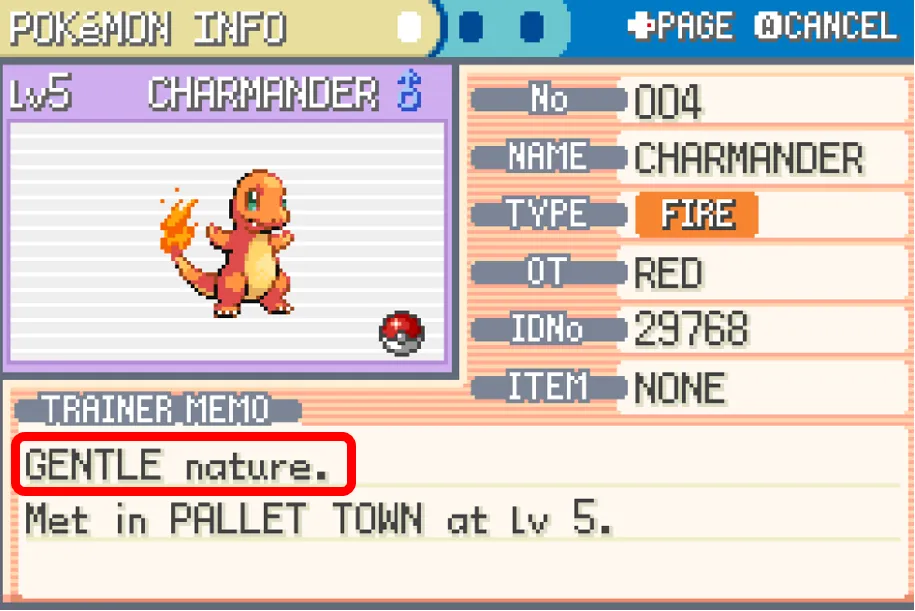 What's the Best Pokémon Nature for Charmander in Pokémon FireRed and  LeafGreen - Master Noobs